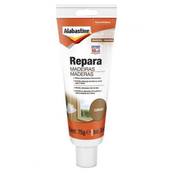 ALABASTINE REPARA MADEIRAS CUMARU 75G