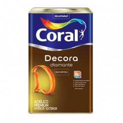 CORAL DECORA DIAMANTE SB BRANCO 18L