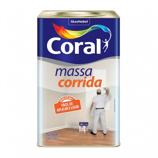 CORAL MASSA CORRIDA BRANCO 27KG