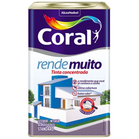 CORAL RENDE MUITO VERMELHO CARDINAL 18L