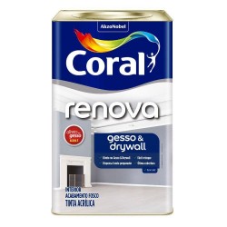 CORAL RENOVA GESSO BRANCO 18L