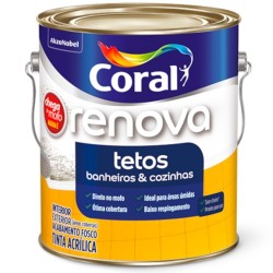 CORAL RENOVA TETOS BRANCO 3,6L