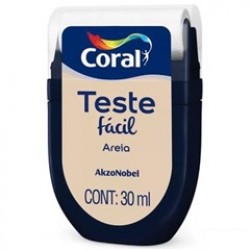 CORAL TESTE FACIL AREIA 30ML