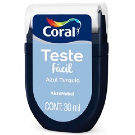 CORAL TESTE FACIL AZUL TURQUIA 30ML