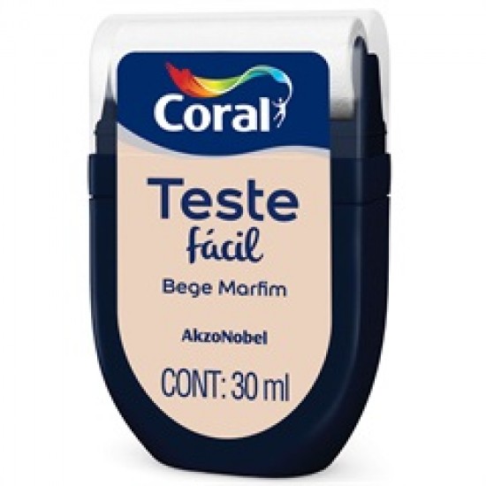 CORAL TESTE FACIL BEGE MARFIM 30ML