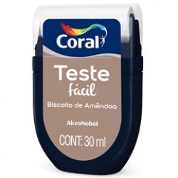 CORAL TESTE FACIL BISCOITO DE AMENDOA 30ML