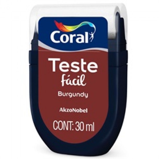 CORAL TESTE FACIL BURGUNDY 30ML
