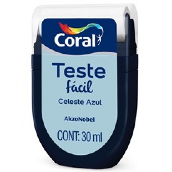 CORAL TESTE FACIL CELESTE AZUL 30ML