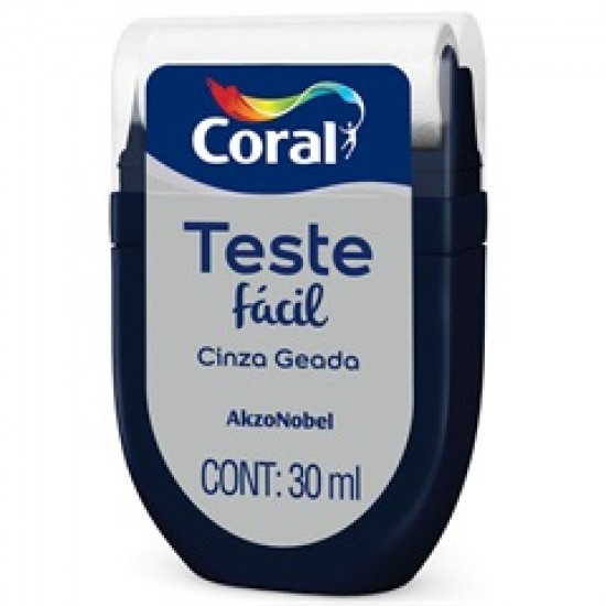 CORAL TESTE FACIL CINZA GEADA 30ML