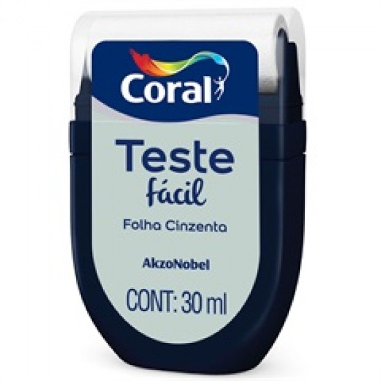 CORAL TESTE FACIL FOLHA CINZENTA 30ML
