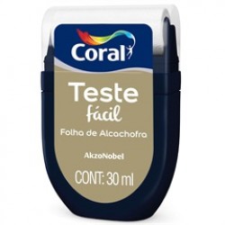 CORAL TESTE FACIL FOLHA DE ALCACHOFRA 30ML