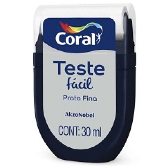 CORAL TESTE FACIL PRATA FINA 30ML