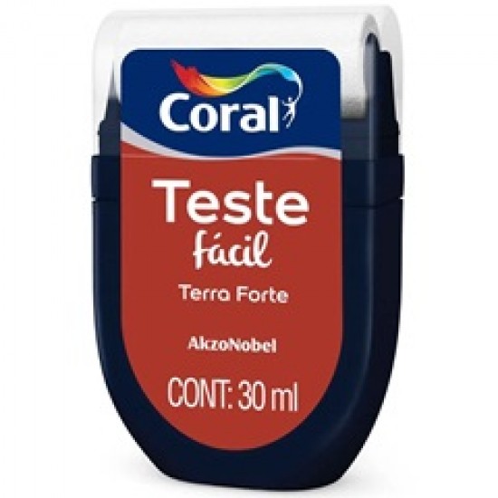 CORAL TESTE FACIL TERRA FORTE 30ML