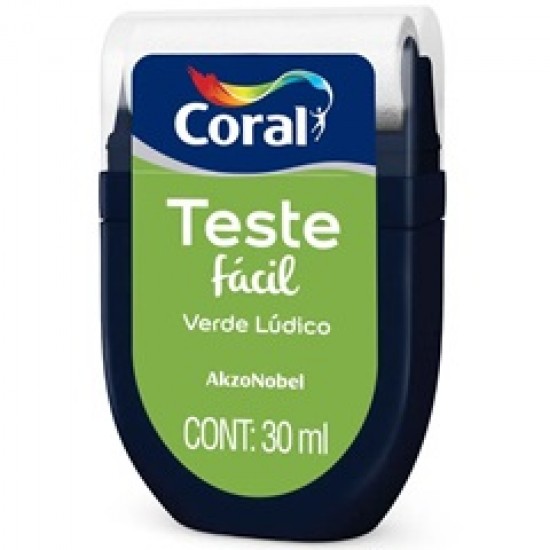 CORAL TESTE FACIL VERDE LUDICO 30ML