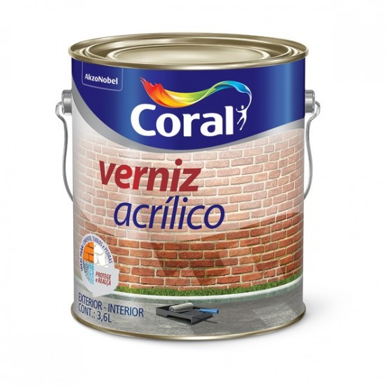 CORAL VERNIZ ACR INCOLOR 3,6L