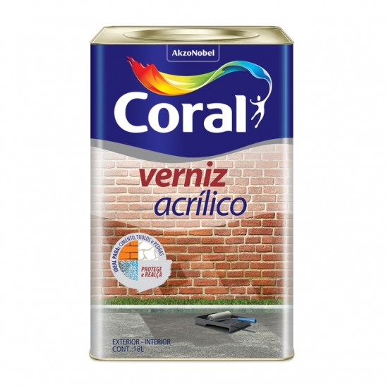 CORAL VERNIZ ACR INCOLOR 18L