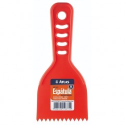 ESPATULA PLASTICA DENTADA 151/8 80MM ATLAS
