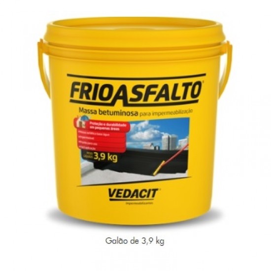 FRIO ASFALTO VEDACIT 3,9KG