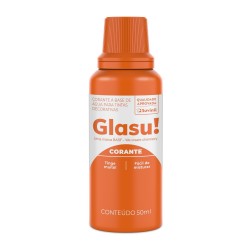 GLASU CORANTE BISNAGA LARANJA 50ML