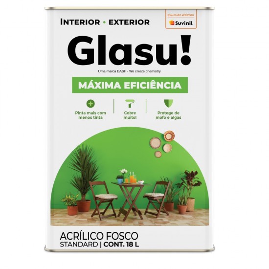 GLASU MAXIMA EFICIENCIA FOSCO BICHO DE PE 18L