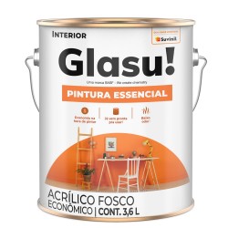 GLASU PINTURA ESSENCIAL FOSCO GELO 3,6L