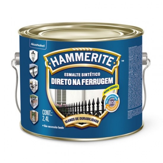 HAMMERITE BR PRATA 2,4L