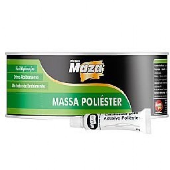 MAZA ADESIVO POLIESTER 750G