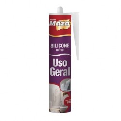 MAZA SILICONE ACET BRANCO 260G