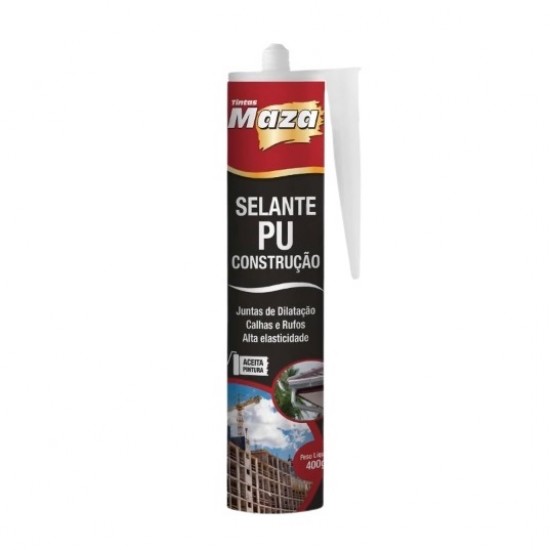 MAZA SILICONE PU CINZA 400G