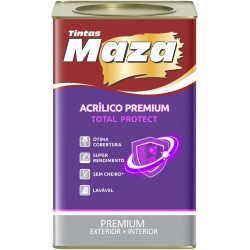 MAZA TOTAL PROTECT ACETINADO BRANCO 18L