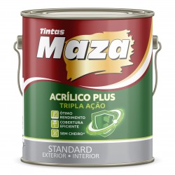 MAZA TRIPLA AÇÃO FOSCO BRANCO 3,6L