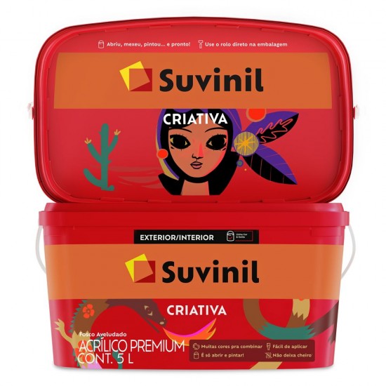 SUVINIL CRIATIVA FOSCO LENÇOL LINHO 5L SUVINIL CRIATIVA FOSCO LENÇOL LINHO 5L