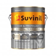 SUVINIL ESMALTE CONTRA FERRUGEM MARROM 3,6L
