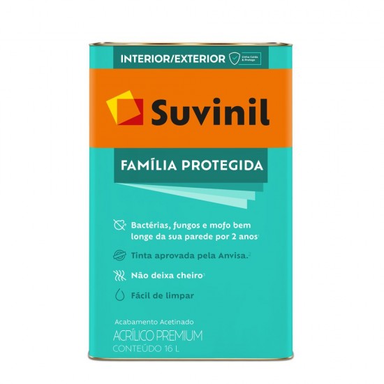 SUVINIL FAMILIA PROTEGIDA ACETINADO SELF BASE A2 16L SUVINIL FAMILIA PROTEGIDA ACETINADO SELF BASE A2 16L