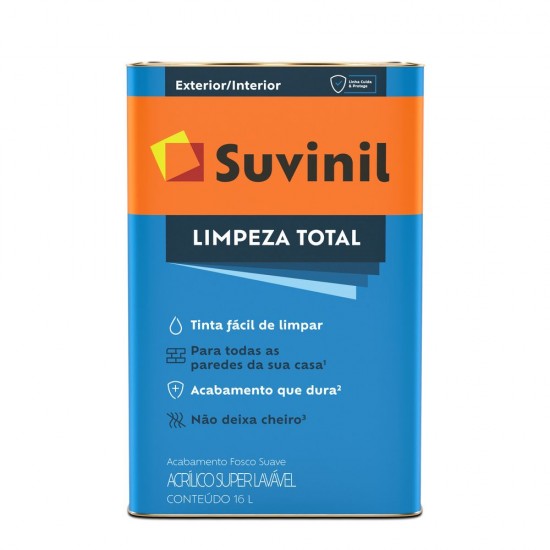 SUVINIL LIMPEZA TOTAL FOSCO SUAVE SELF BASE B2 16L