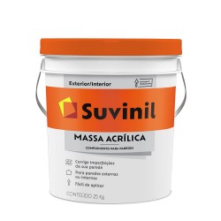 SUVINIL MASSA ACRILICA BD BRANCO 25KG