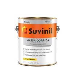 SUVINIL MASSA CORRIDA PVA BRANCO 5,7KG