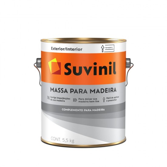 SUVINIL MASSA PARA MADEIRA 5,5KG