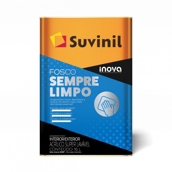 SUVINIL SEMPRE LIMPO FOSCO SELF BASE C2 16L SUVINIL SEMPRE LIMPO FOSCO SELF BASE C2 16L
