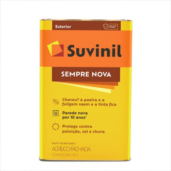 SUVINIL SEMPRE NOVA SEMIACETINADO BASE A2 16L SUVINIL SEMPRE NOVA SEMIACETINADO BASE A2 16L