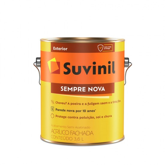 SUVINIL SEMPRE NOVA SEMIACETINADO BRANCO 3,6L