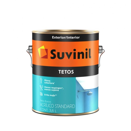 SUVINIL TETOS FOSCO BRANCO 3,6L