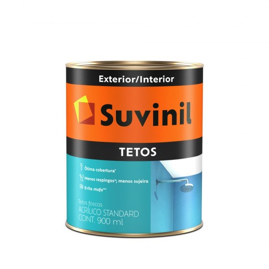 SUVINIL TETOS FOSCO BRANCO 900ML