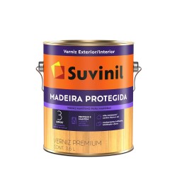SUVINIL VERNIZ MADEIRA PROTEGIDA ACETINADO NATURAL 3,6L