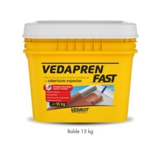 VEDAPREN FAST CONCRETO VEDACIT 15KG