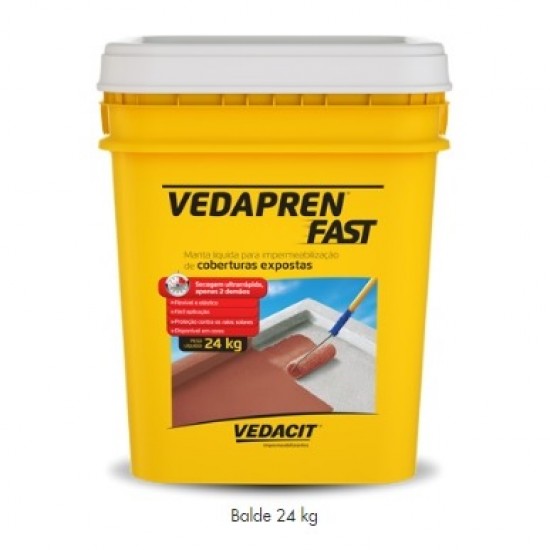 VEDAPREN FAST BRANCO VEDACIT 24KG