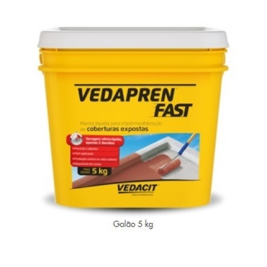 VEDAPREN FAST BRANCO VEDACIT 5KG